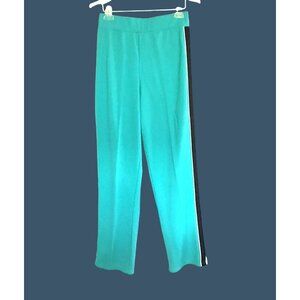 K. JORDAN- NWOMENS AQUA ELASTIC WAIST PULLOVER SWEATPANTS SIZE MEDIUM